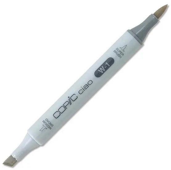 Copic Ciao Marker – Warm Gray 1 (W1) 1