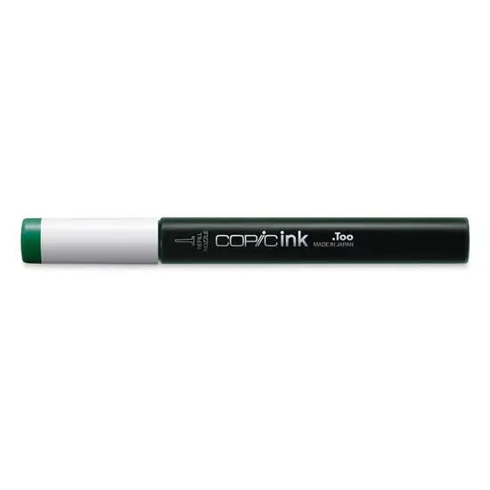 Copic Ink Refill – Forest Green, 12Ml Alcohol-Based Marker Refill Bottle 1