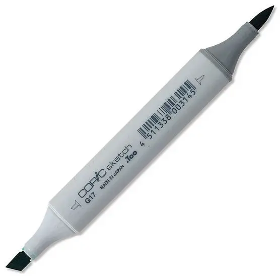 Copic Sketch Marker – Forest Green (Copic Original Brush Tip) 1