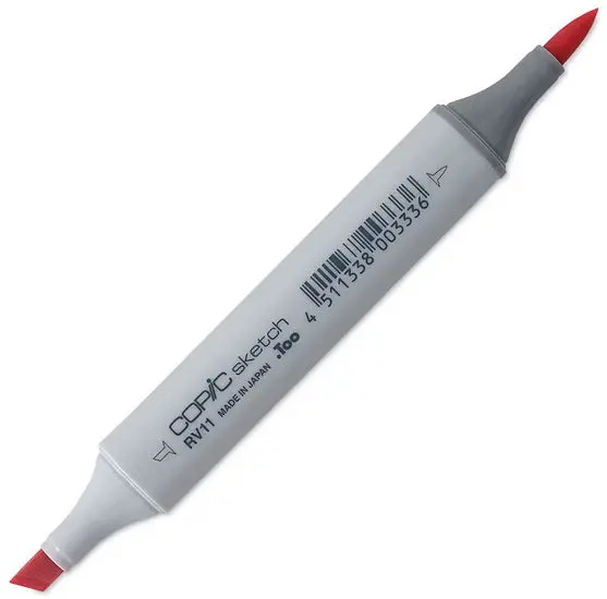 Copic Sketch Marker In Vibrant Pink (Rv11) 1
