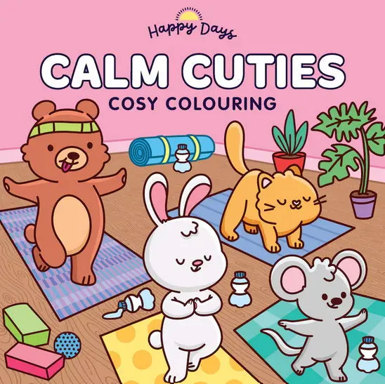 Cosy Colouring Book: Soothing Animal Characters 1