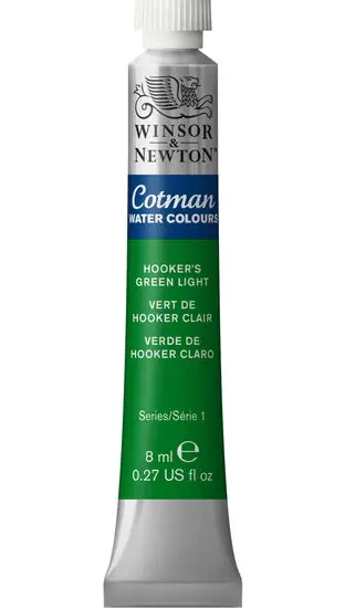 Cotman Hooker’S Green Light Watercolour – 8Ml Student Grade 1