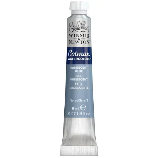 Cotman Iridescent Blue Watercolor – 8 Ml Professional Grade 1