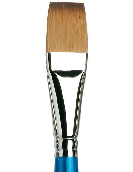Cotman One Stroke Brush S666 – 3/4 Inch Flat Shader For Detailing & Blending 1