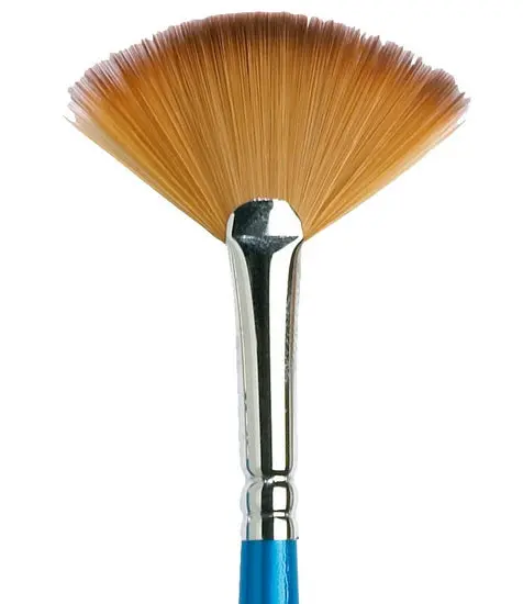 Cotman Short Fan Brush Size 4 (S888) For Watercolor Blending 1