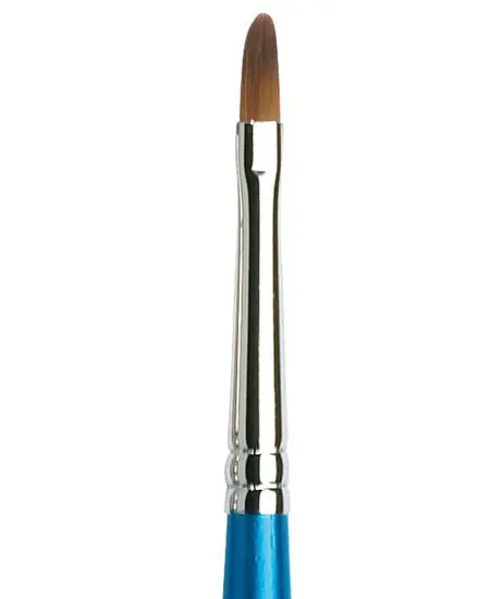 Cotman Short Filbert Brush – Size 1/8 Inch, Synthetic Bristles 1