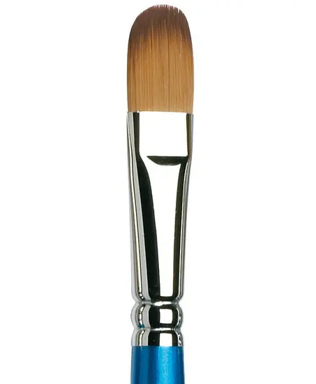 Cotman Short-Handle Filbert Brush – 1/2 Inch, S668 Series 1