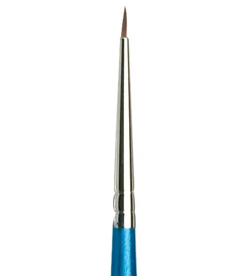 Cotman Short-Handle Round Brush, Size #000 – Synthetic Bristle 1