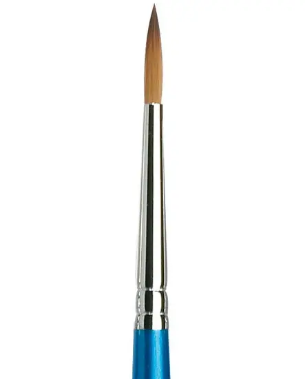 Cotman Short Handle Round Brush – Synthetic Bristle, Size #4, S111 1