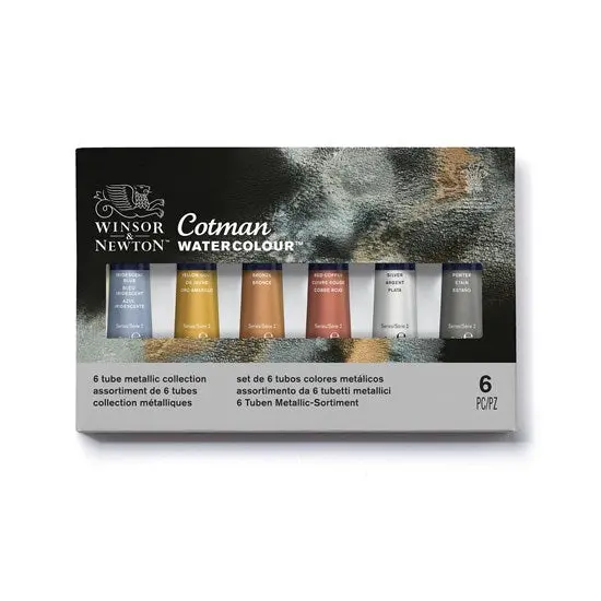 Cotman Sketchers Watercolour Set – Six 8 Ml Tubes, Travel-Friendly 1