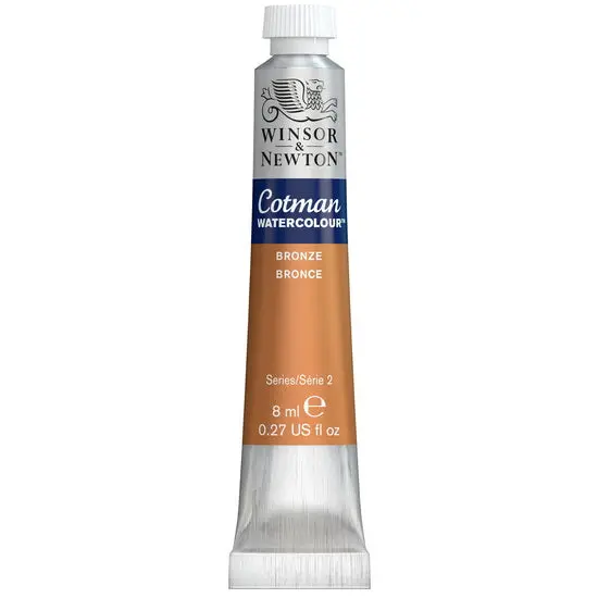 Cotman Watercolor – Bronze Hue, 8Ml Tube, Winsor & Newton Student Range 1