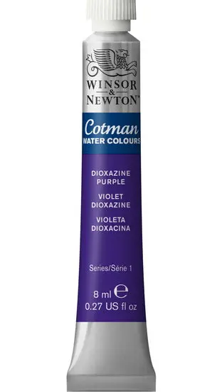 Cotman Watercolor – Dioxazine Violet, 8 Ml Tube, Student Grade 1