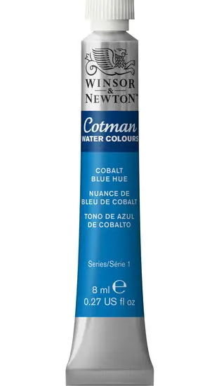 Cotman Watercolor Paint In Cobalt Blue Hue, 8Ml Tube 1