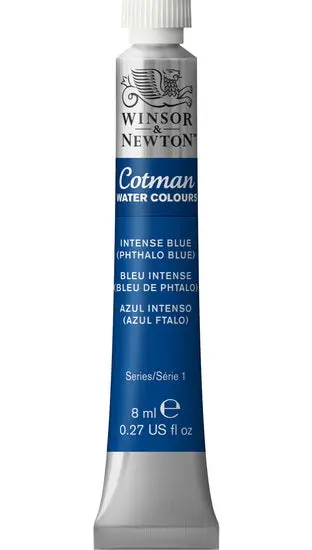 Cotman Watercolor Tube – Intense Blue (8 Ml, Series 1) 1