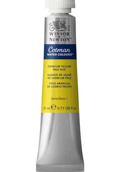 Cotman Watercolour Paint – Cadmium Yellow Pale Hue (21Ml, Series S1) 1