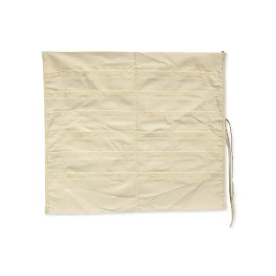 Cotton Fabric Brush Holder For Artists 1