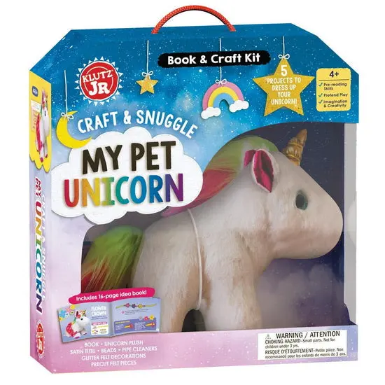Craft & Snuggle Activity Book: My Pet Unicorn, Kids’ Creative Kit 1