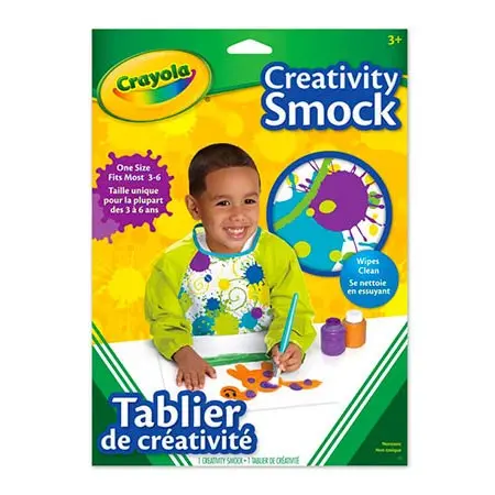 Crayola Creativity Smock – Youth-Sized Art Apron 1