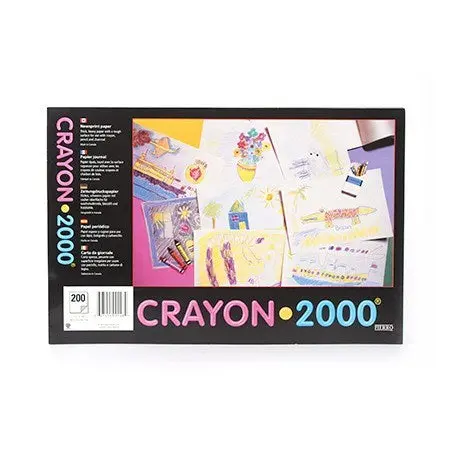 Crayon 2000 Heavyweight Drawing Pad – 12×18 Inches 1