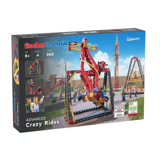 Crazy Rides Build-Your-Own Construction Toy Set – Stem Learning Kit 1