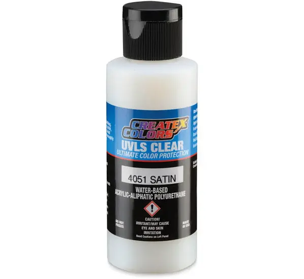 Createx Uvls Satin Clear Topcoat – 118 Ml Airbrush Finish 1
