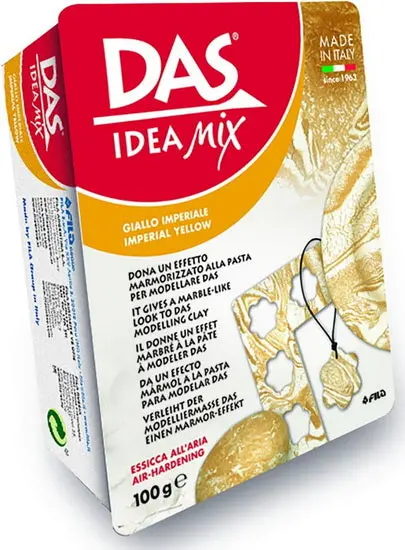 Creative Modeling Clay Assortment – 100G Imperial Yellow Air-Dry Sculpting Material 1