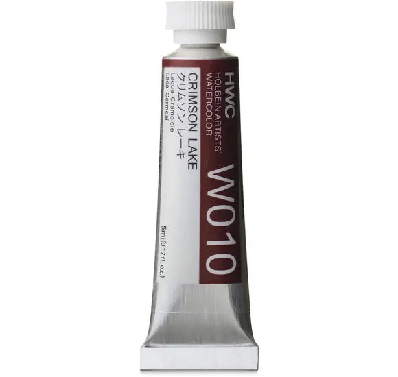 Crimson Lake Watercolor Paint – 5Ml Mini Tube 1