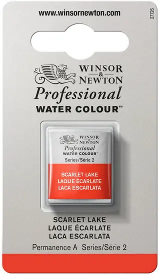 Daniel Smith Watercolor Half Pan – Scarlet Lake, S2 Series 1