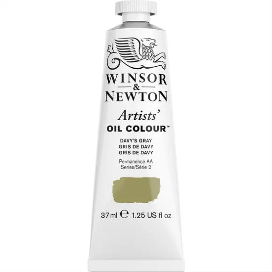 Davy’S Gray Artist Oil Paint – 37Ml Tube 1