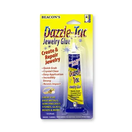 Dazzle Tac Jewelry Adhesive – Fast-Drying Craft Glue 1