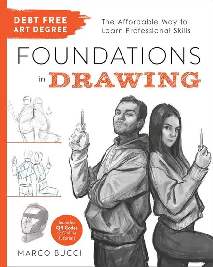 Debt-Free Art Education: Foundational Drawing Guide With Qr-Linked Video Tutorials 1