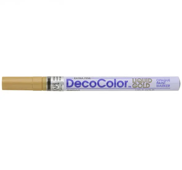 Decolor Extra-Fine Paint Marker – Copper Tone 1