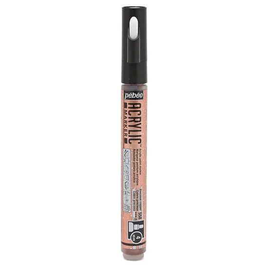 Decomarker Acrylic Paint Pen – Round Tip (4Mm), Precious Copper 1