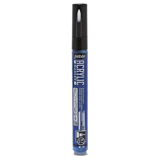 Decomarker Fine-Tip Acrylic Marker – Cyan, 0.7 Mm 1