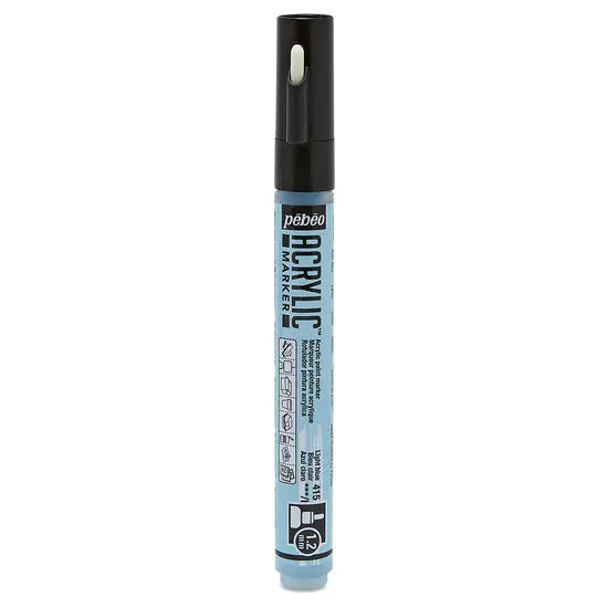 Decomarker Light Blue Paint Marker – 1.2 Mm Precision Tip 1