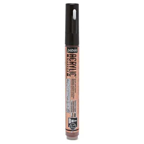Decomarker Metallic Paint Pen – Precious Copper, 1.2Mm Precision Tip 1