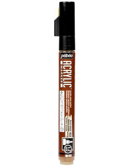 Decomarker Paint Pen – Burnt Sienna, 1.2 Mm Tip 1