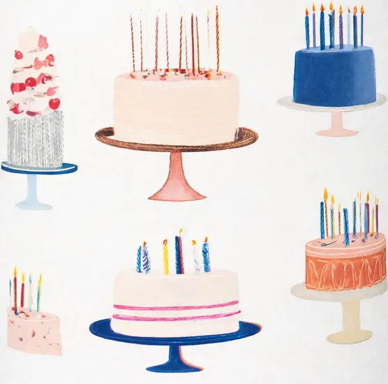Decorative Cake Wrapping Paper – Assorted Designs 1
