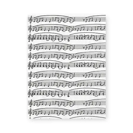 Decorative Music Score Printed Art Paper 1
