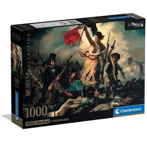 Delacroix 'Liberty Leading The People' Museum Art Print – 1000-Piece Puzzle 1