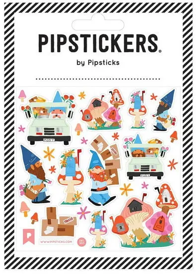 Delivery Gnome Sticker Pack – Whimsical Vinyl Decals For Journals & Planners 1