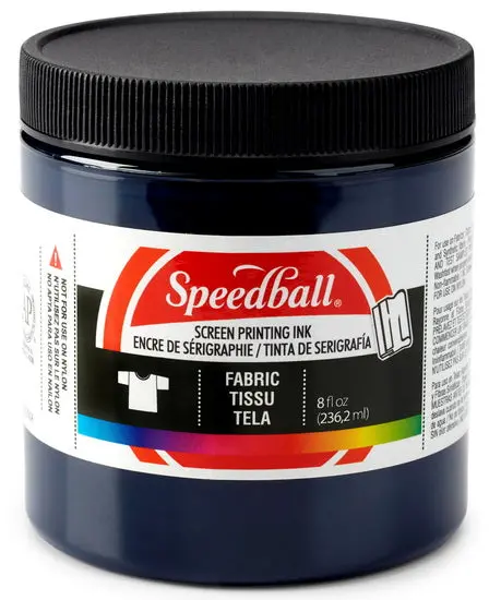 Denim-Colored Textile Screen Printing Ink – 8Oz Fabric-Safe 1