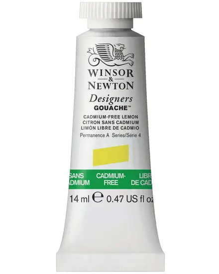 Designers Gouache – Cadmium-Free Lemon, 14Ml (S4) 1