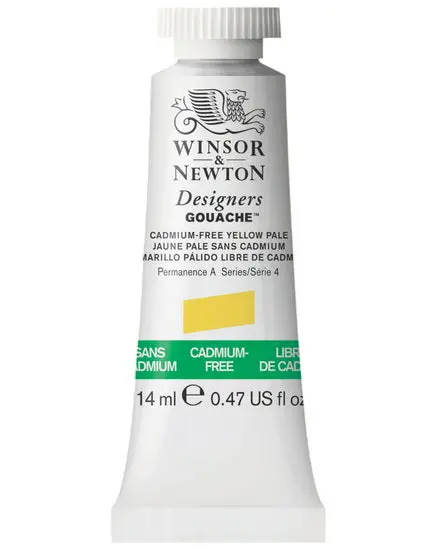 Designers’ Gouache – Cadmium-Free Pale Yellow, 14 Ml (Series 4) 1