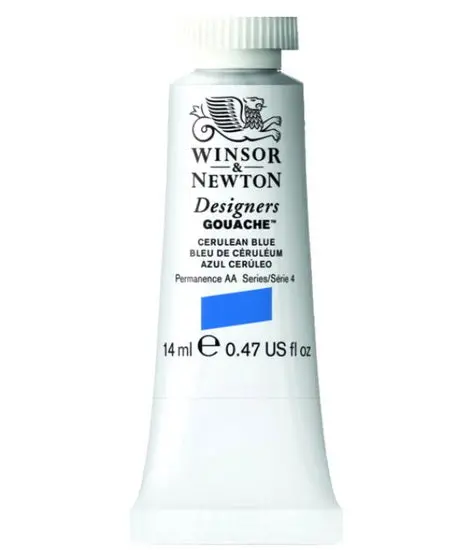 Designer’S Gouache – Cerulean Blue, 14Ml (Series 4) 1