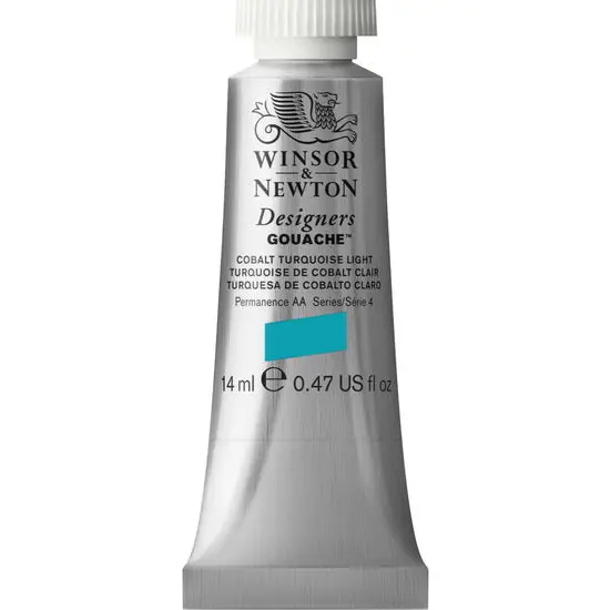 Designer’S Gouache – Cobalt Turquoise Light, 14 Ml Tube, Grade S4 1
