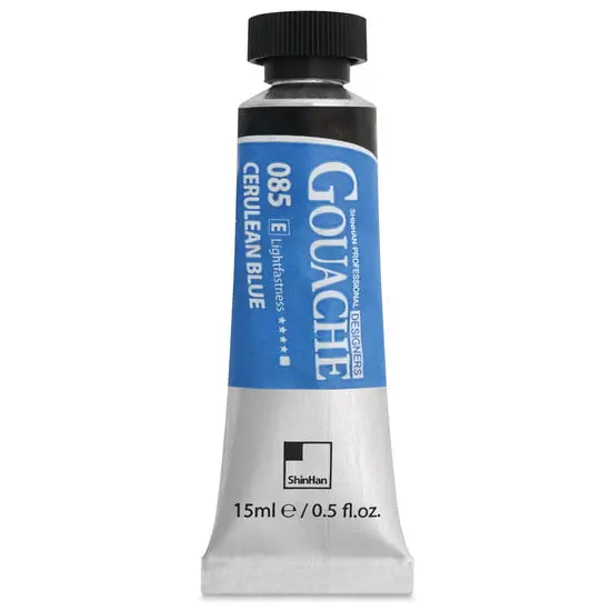 Designer'S Gouache In Cerulean Blue – 15Ml Premium Series E 1