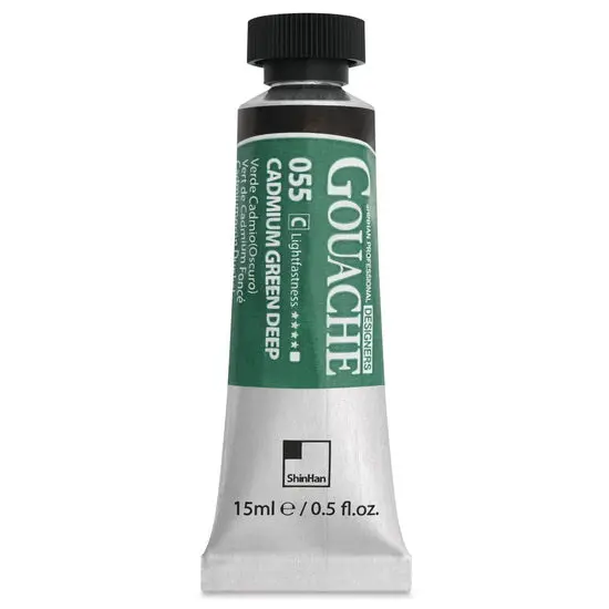 Designers’ Gouache In Dark Cadmium Green (15Ml, Series C) 1