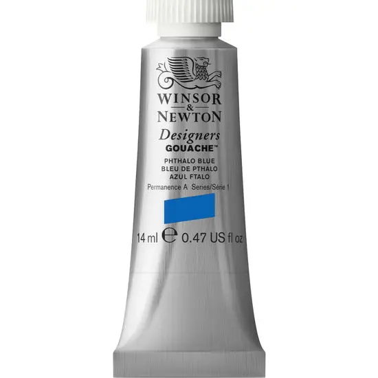 Designer’S Gouache In Phthalo Blue – 14 Ml Tube, Series 1 1