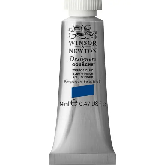 Designer’S Gouache In Winsor Blue – 14 Ml Tube 1